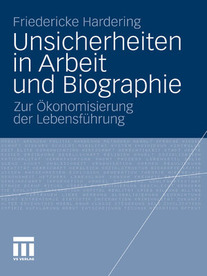 cover image of Unsicherheiten in Arbeit und Biographie